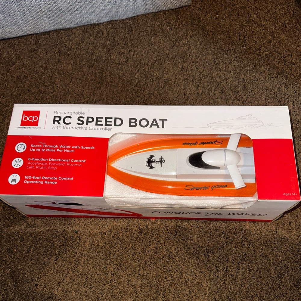 Rc speed boat